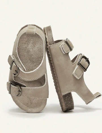 Sandale Shein Kids, bej Crem