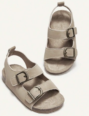 Sandale Shein Kids, bej