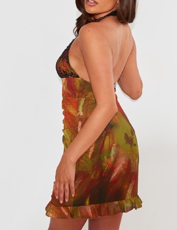Rochie scurta PRETTYLITTLETHING, mix culori