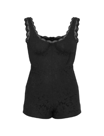 Salopeta PRETTYLITTLETHING, negru