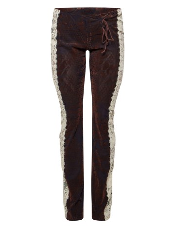 Pantaloni PRETTYLITTLETHING, maro