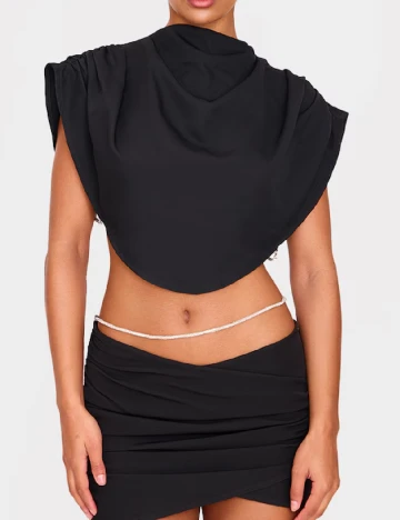 Fusta PRETTYLITTLETHING, negru Negru