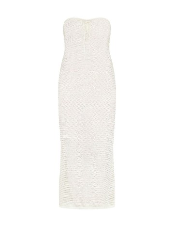 Rochie de plaja PRETTYLITTLETHING, ecru