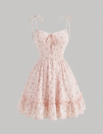 Rochie scurta SHEIN, roz