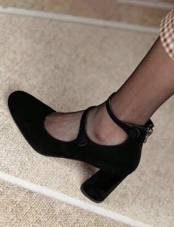 Pantofi SHEIN, negru
