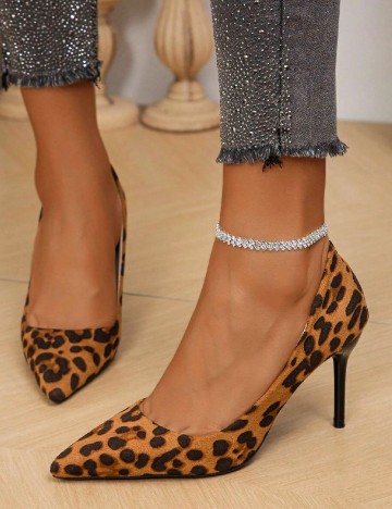 Pantofi SHEIN, animal print