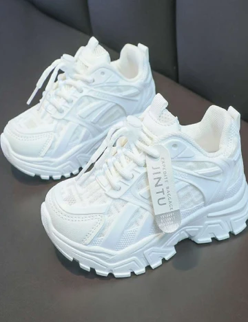 Adidasi Shein Kids, alb Alb