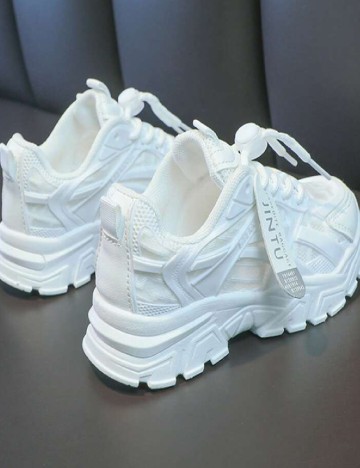 Adidasi Shein Kids, alb