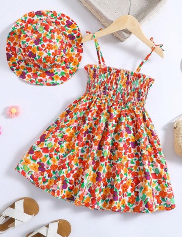 
						Rochie Shein Kids, floral print