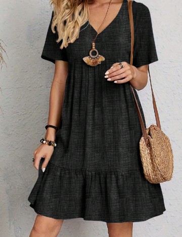 
						Rochie scurta SHEIN, negru