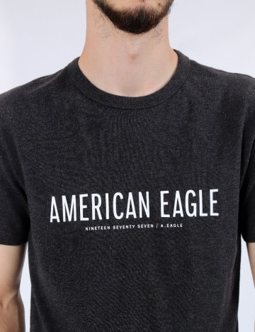 Tricou American Eagle, gri