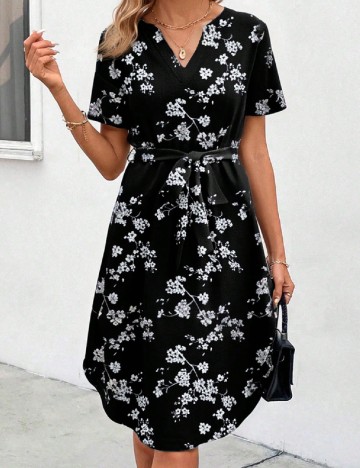 Rochie medie SHEIN, negru