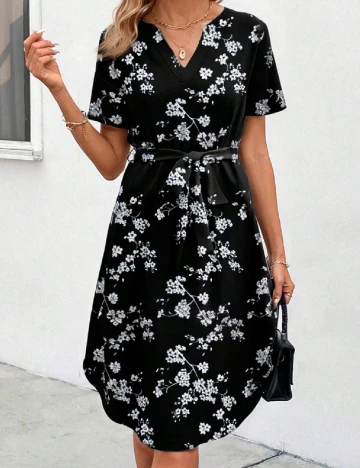 Rochie medie SHEIN, negru