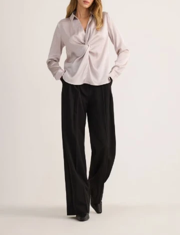 Bluza Reserved, roz pudra