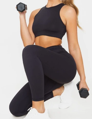 Colanti PrettyLittleThing, negru Negru