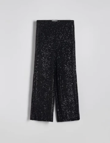 Pantaloni Reserved, negru