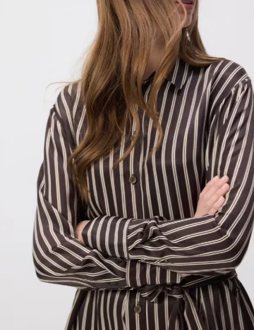 Rochie medie Reserved, maro