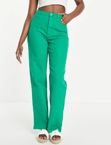 Blugi Hollister, verde Verde
