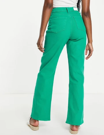 Blugi Hollister, verde Verde