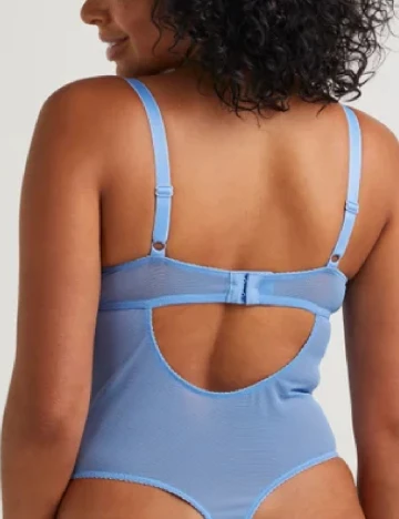 Body Ivory Rose Curve, albastru Albastru