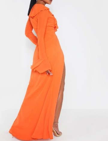 Rochie lunga PRETTYLITTLETHING, portocaliu