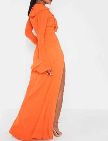 Rochie lunga PRETTYLITTLETHING, portocaliu