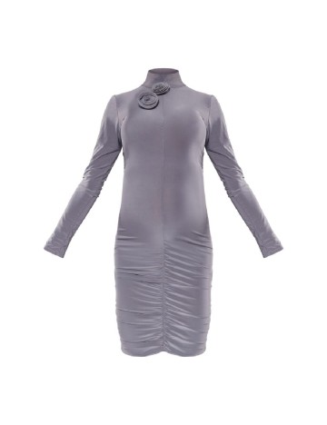 Rochie scurta PRETTYLITTLETHING Maternity, gri