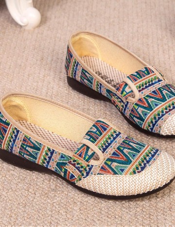 
						Espadrile SHEIN, mix culori