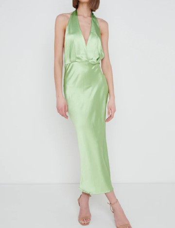 
						Rochie lunga Pretty Lavish, verde