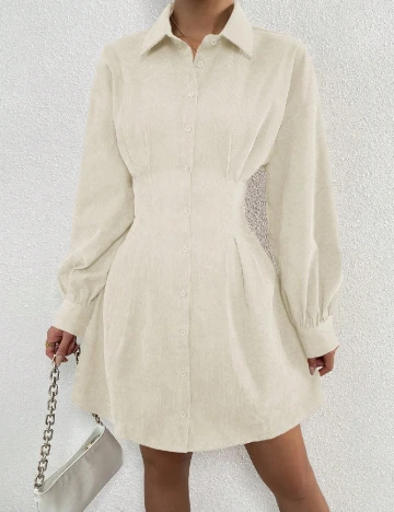 Rochie scurta SHEIN, bej