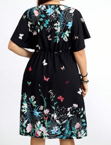 Rochie scurta SHEIN CURVE, negru