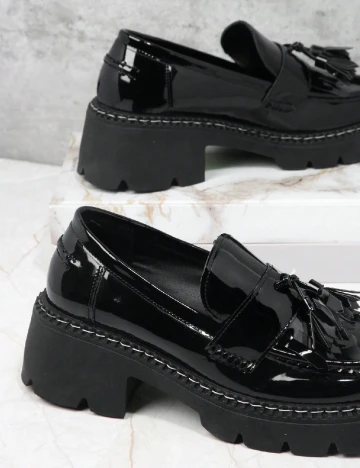 Mocasini SHEIN, negru