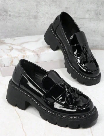 Mocasini SHEIN, negru