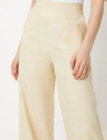 Pantaloni Oasis, crem