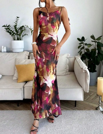 Rochie lunga SHEIN, mix culori