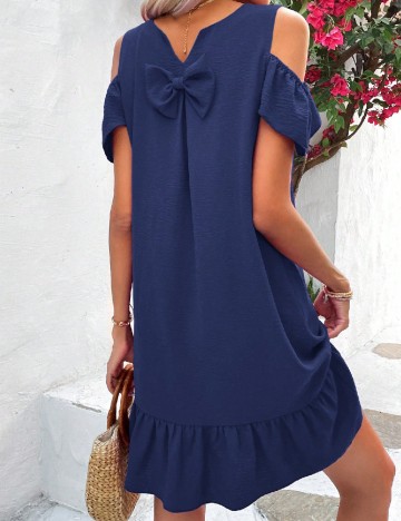 Rochie scurta SHEIN, bleumarin