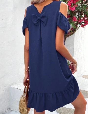 Rochie scurta SHEIN, bleumarin