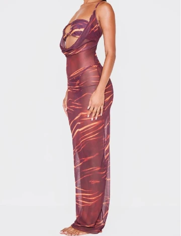 Rochie de plaja PRETTYLITTLETHING, mov