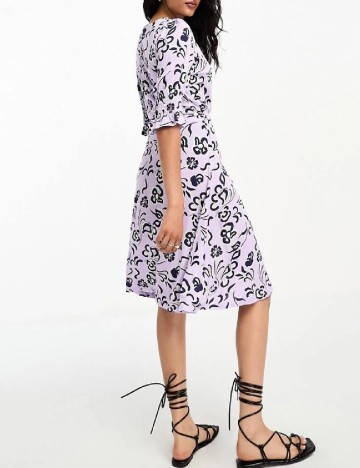 Rochie medie French Connection, mov