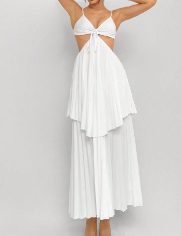 
						Rochie lunga SHEIN, alb