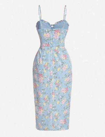 Rochie medie SHEIN, bleu