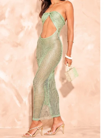 Rochie de plaja PRETTYLITTLETHING, verde