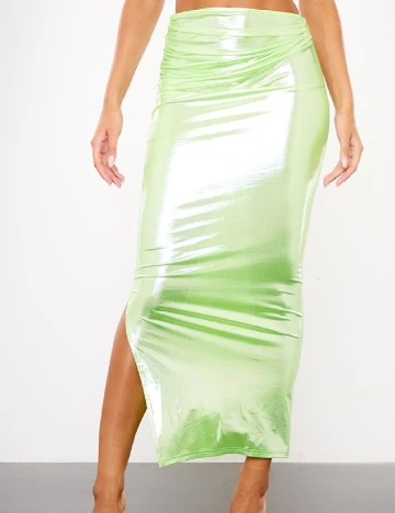 Fusta PRETTYLITTLETHING, verde Verde