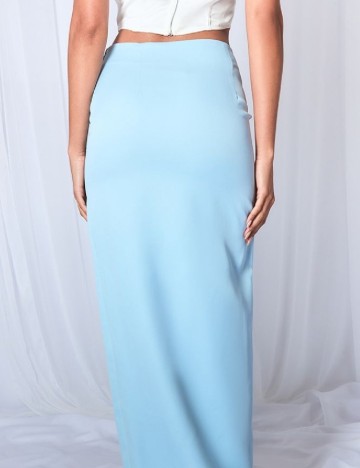 Fusta PRETTYLITTLETHING, albastru