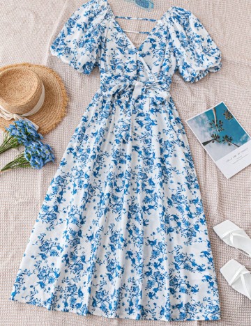 
						Rochie lunga SHEIN, alb