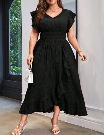 
						Rochie lunga SHEIN CURVE, negru