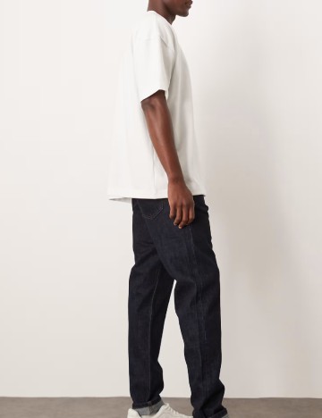 Tricou Oversize ASOS, alb