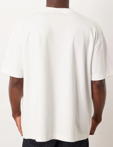 Tricou Oversize ASOS, alb