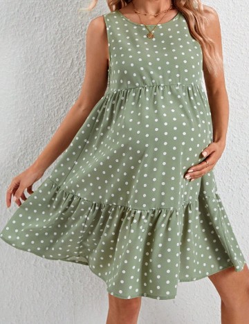 
						Rochie scurta SHEIN Maternity, verde