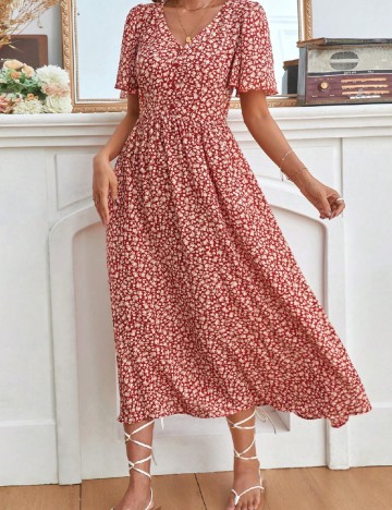 
						Rochie medie SHEIN, rosu